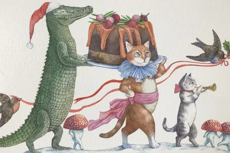 Anna Kustikova "Christmas pudding" 2021